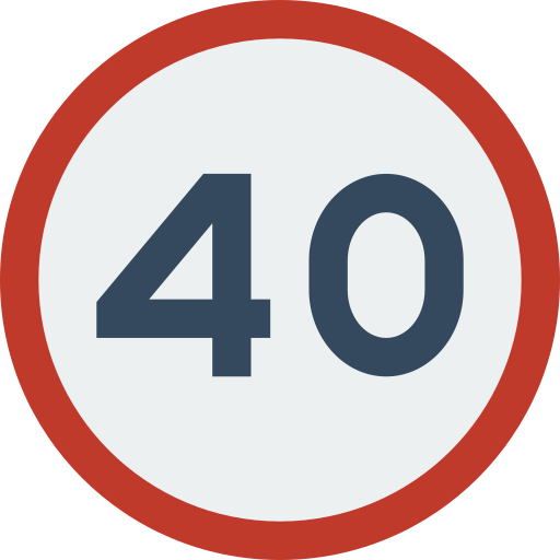 40 Kmph